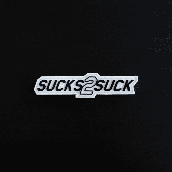 SUCKS2SUCK PVC Patch - Image 4